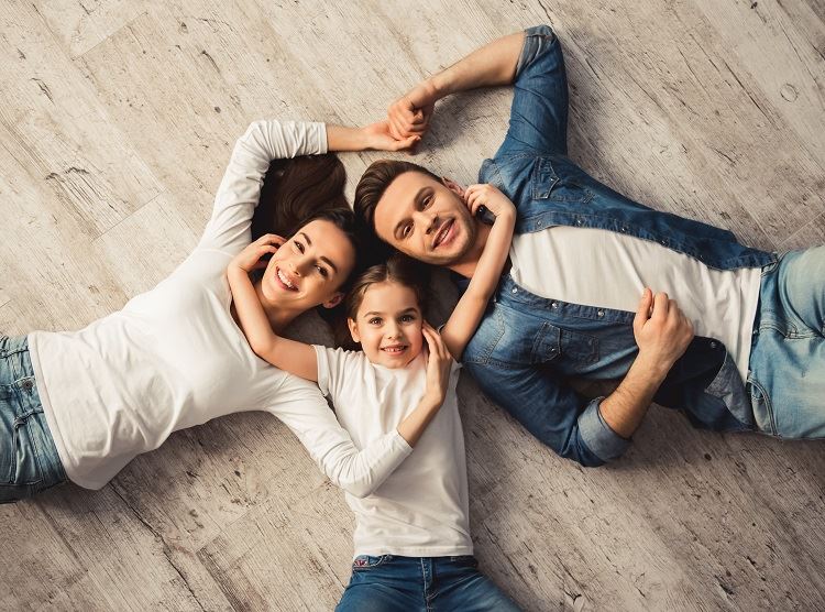 family in CA